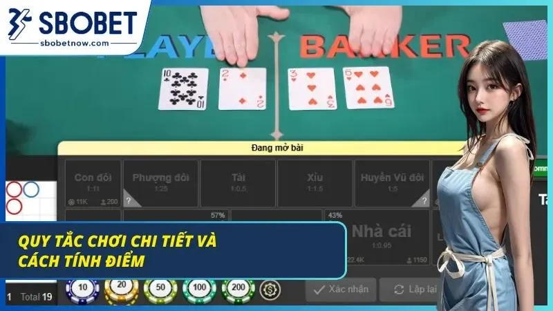 Baccarat SBOBET – Cẩm Nang Chinh Phục Bàn Cược Từ Chuyên Gia Bảng quy tắc rút bài thứ ba hiển thị tự động trên bàn điện tử
