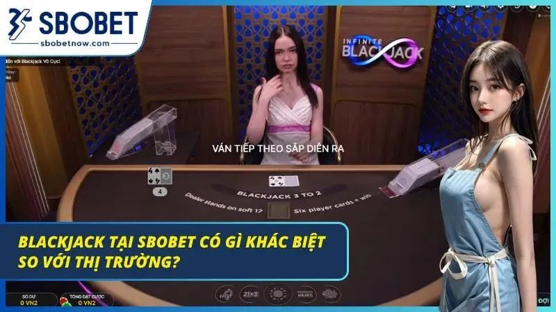 Blackjack SBOBET – Đỉnh Cao Cá Cược Live Casino Chuẩn 2026 Bàn blackjack trực tuyến chuyên nghiệp với giao diện hiện đại cao cấp