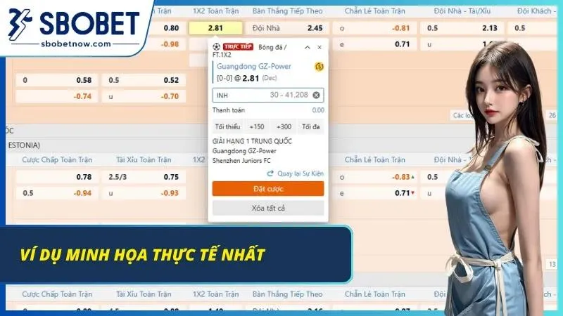 Cược Xiên Cùng Bí Quyết Chơi Bất Bại Tại Nhà Cái SBOBET Hình ảnh người chơi đặt cược trên sảnh game.