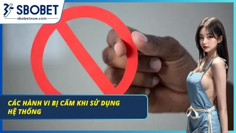Điều Khoản Và Điều Kiện SBOBET - Bộ Cẩm Nang Quan Trọng 2026 Hành vi bị cấm theo điều khoản và điều kiện