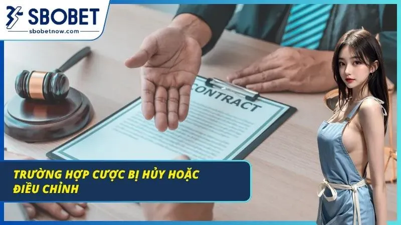 Điều Khoản Và Điều Kiện SBOBET - Bộ Cẩm Nang Quan Trọng 2026 Trường hợp bị huỷ cược theo điều khoản và điều kiện