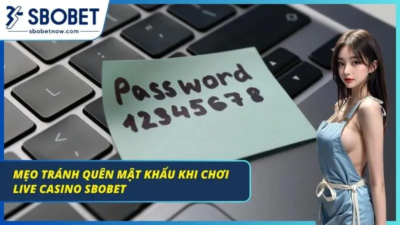 Quên Mật Khẩu SBOBET – Hướng Dẫn Khôi Phục Tài Khoản 2026 Mẹo giúp anh em tránh quên được mật khẩu khi muốn tham gia chơi sảnh Live Casino